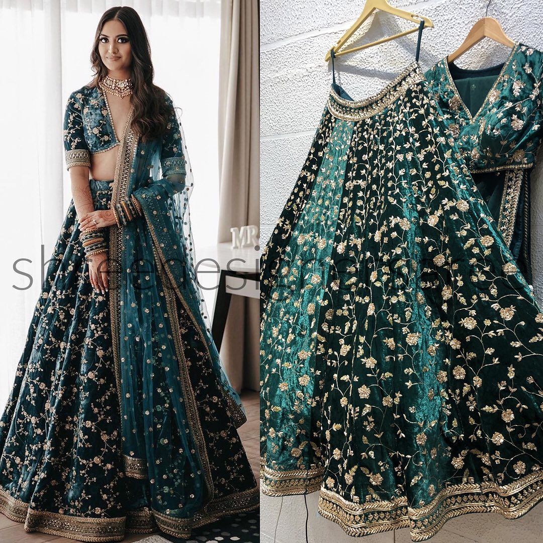 Metallic Silver Net Embroidered Lehenga Set Design by Angad Singh at  Pernia's Pop Up Shop 2024